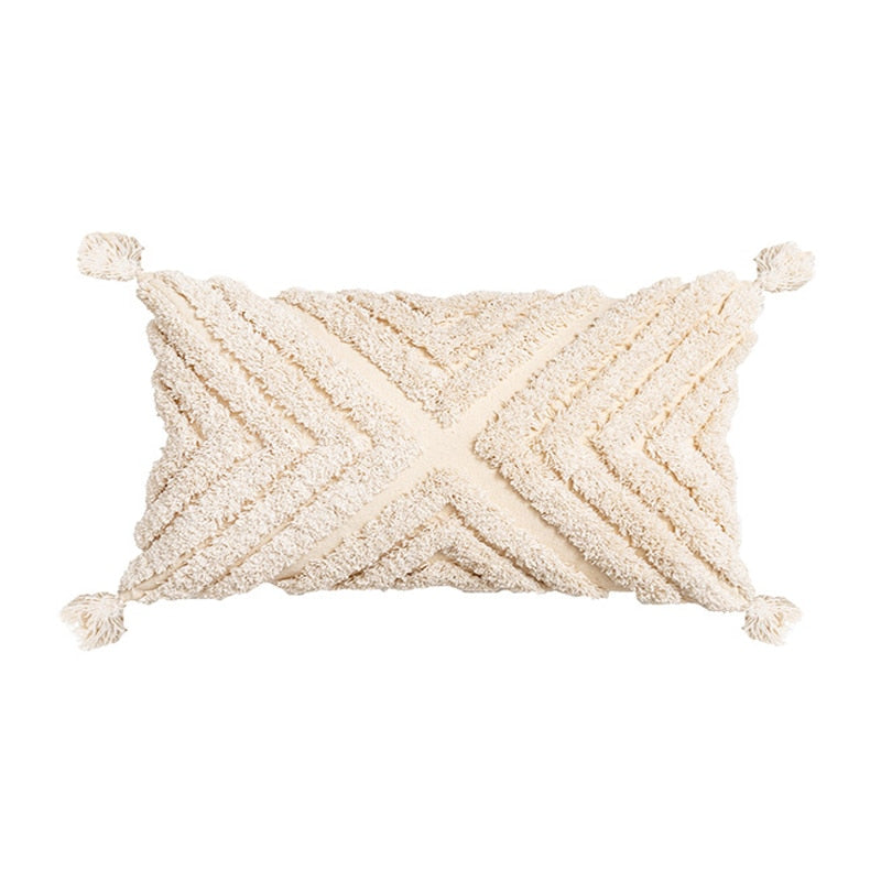 Beige cushion with Zip 45x 45cm/30x50cm - BohèmeCushion