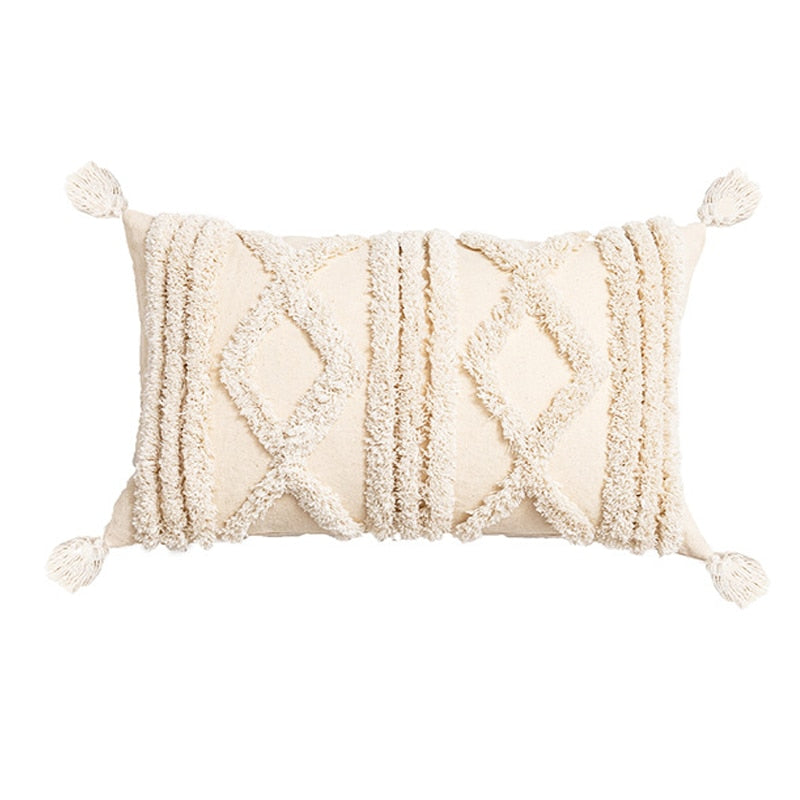 Beige cushion with Zip 45x 45cm/30x50cm - BohèmeCushion