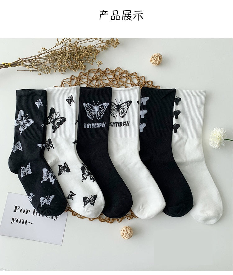 Japanese inspired sock - ButterflySocks