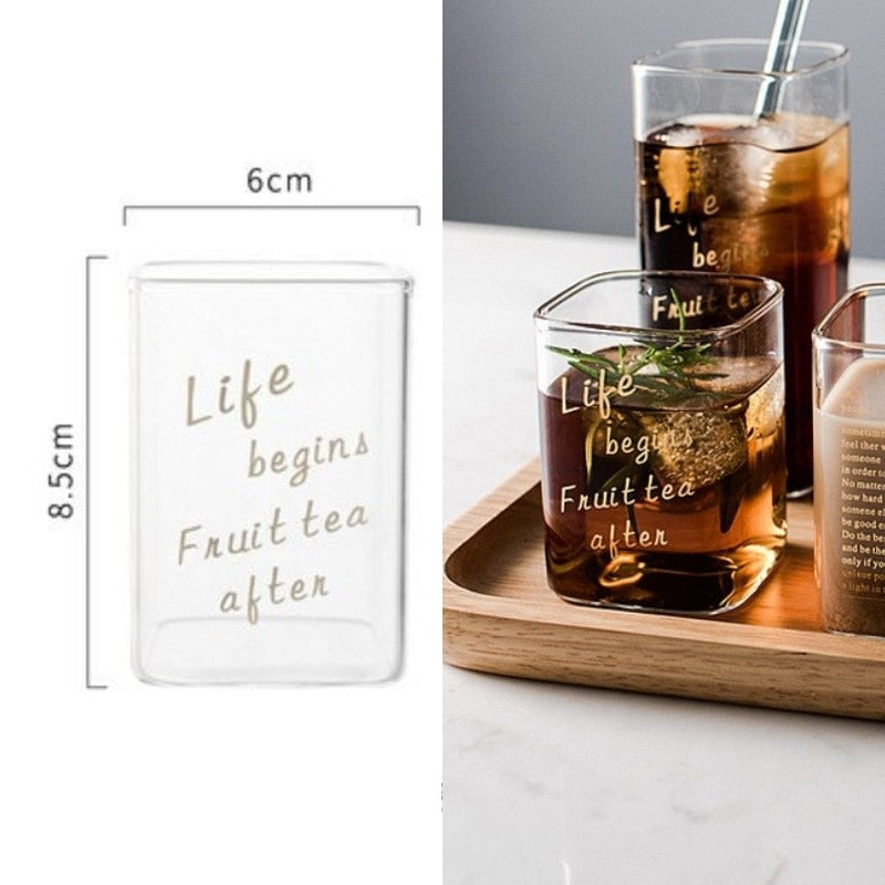 Modern clear glass - Coffee lover inspiration