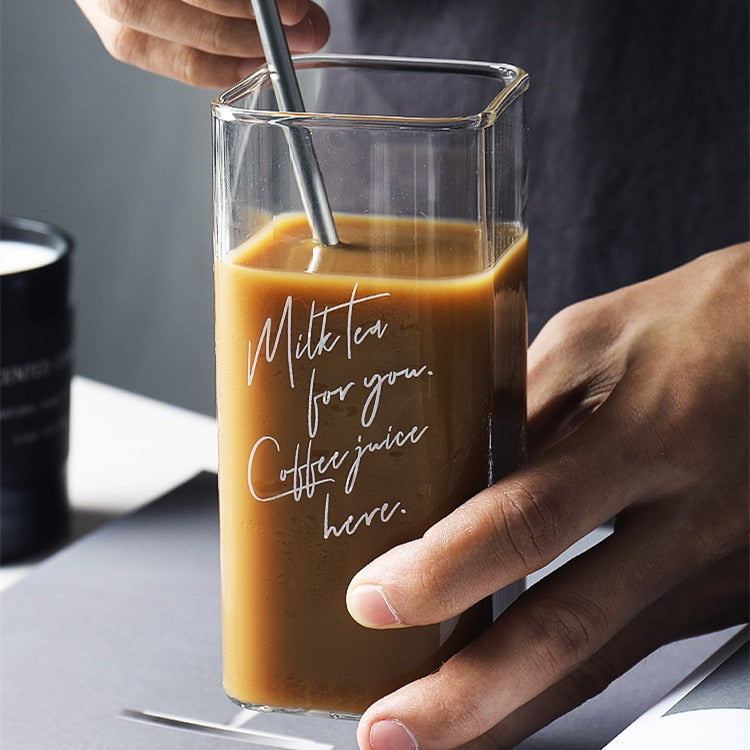 Modern clear glass - Coffee lover inspiration