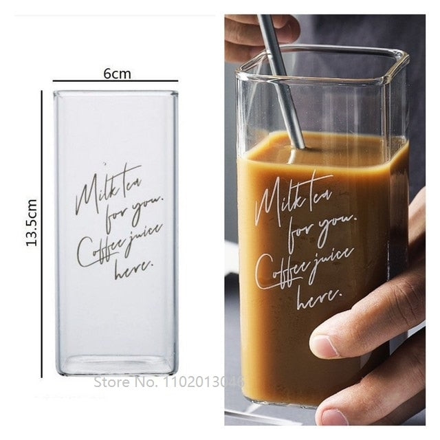 Modern clear glass - Coffee lover inspiration