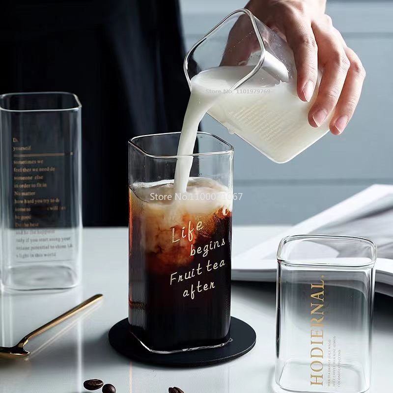 Modern clear glass - Coffee lover inspiration