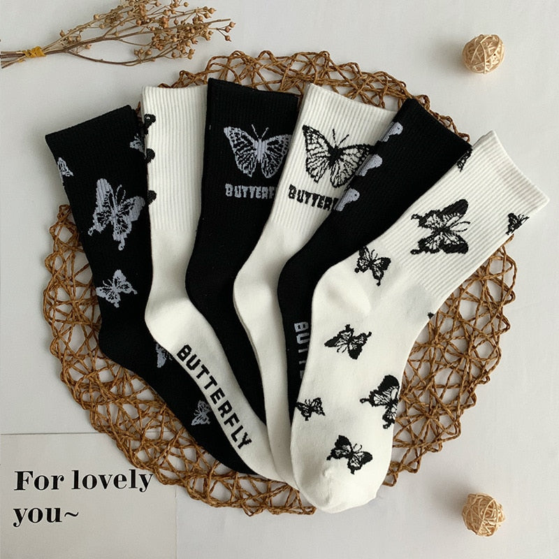 Japanese inspired sock - ButterflySocks