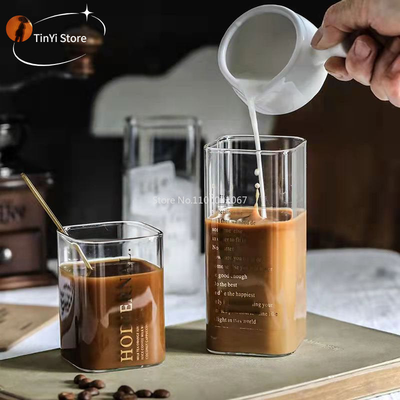 Modern clear glass - Coffee lover inspiration